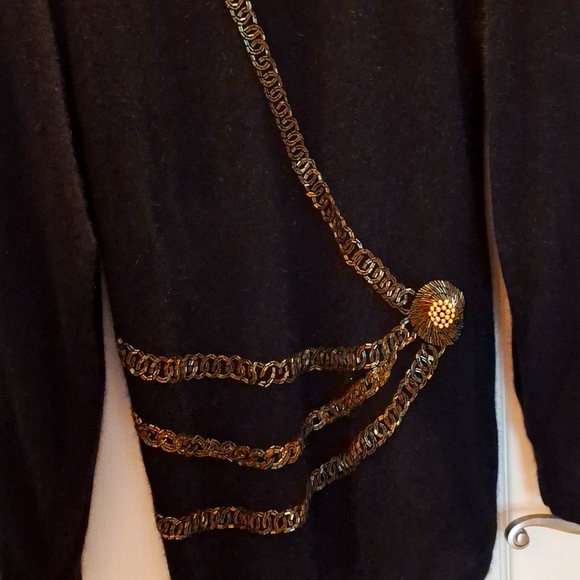 Bergdorf Goodman Vintage Sweater   sz L - Picture 2 of 5